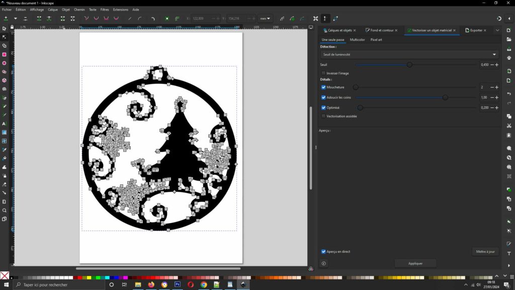 Inkscape logiciel de dessin 2d